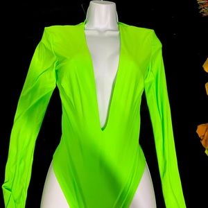 Deep Plunge Bodysuit